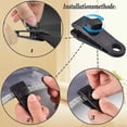 thumbnail image 2 of Clips para Lona 10 Piezas Clips para Tienda Toldos Abrazadera Clip Toldos para Camping Abrazadera para Dosel Clips para Lona Toldos para Actividades al Aire Libre Negro, 2 of 5