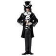 thumbnail image 1 of California Costumes Men's Dark Mad Hatter Costume,Multi,Large, 1 of 1