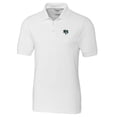 thumbnail image 2 of Men's Cutter & Buck White Gwinnett Stripers Big & Tall DryTec Advantage Tri-Blend Pique Polo, 2 of 3