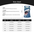 thumbnail image 5 of Gukieu Great White Shark Print Women's Quick-drying Fitness Vest, Round Neck Sleeveless Fitness T-shirt, Suitable for Yoga, Sports-X-Large, 5 of 7
