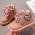 thumbnail image 4 of CQONEPT Princess Boots for Girls Fall Girls' Boots Children's British Style Short Boots Fashionable For Middle And Older Children, 4 of 7