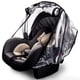 thumbnail image 1 of Cubierta para la lluvia del asiento del automóvil, EVA de grado alimenticio, cubierta universal para la lluvia del asiento del automóvil, impermeable, protección contra el viento, mantiene fuera el po, 1 of 5