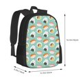 thumbnail image 3 of Daiia Kawaii Sushi Backpack for Men and Women -Durable Backpack Large Capacity, Water-Resistant Bag with Adjustable Straps and Laptop Compartment, 3 of 9