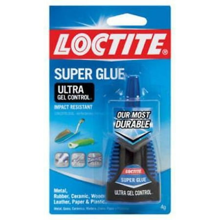Loctite 4 Gram Ultra Gel Super Glue Specially Formulated Rubber Tou