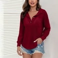 thumbnail image 2 of Pohista Women's Fashion Hoodies & Sweatshirts Womens Shirts Trendy Tops Trendy Long Sleeve Fall Top My Items Out for Delivery, 2 of 3