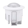 thumbnail image 1 of Interruptor de Sensor Infrarrojo PIR Yosooo Blanco Montado en el Techo de 360 Grados, 1 of 9