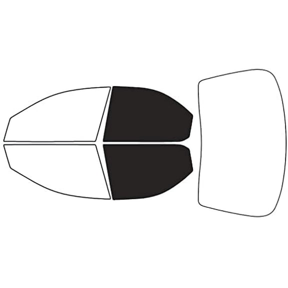 Rvinyl Window Tint Kit Compatible with Dodge Stratus 1995-2000 - Back Precut Kit - 20%