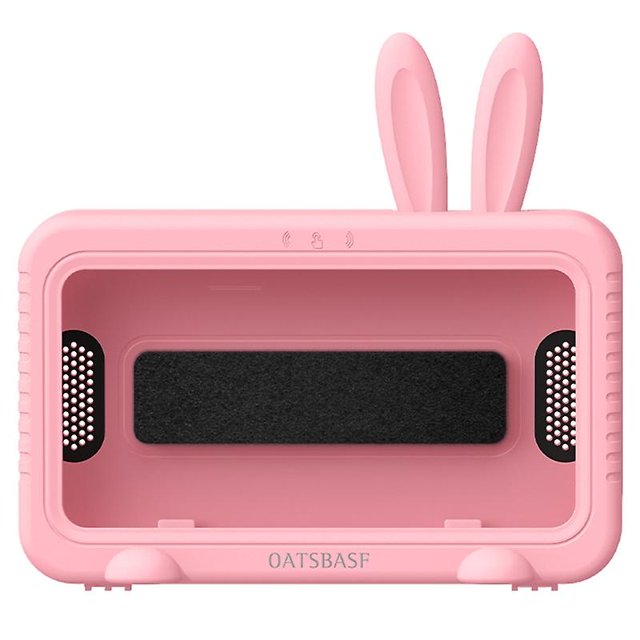 Pink Caja impermeable del soporte del teléfono montada en la pared usada en la baldosa cerámica/vidrio