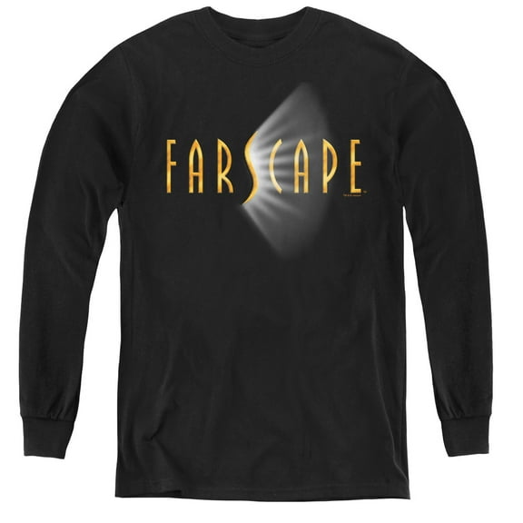 Farscape Logo Youth Long Sleeve T-Shirt Black