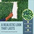 thumbnail image 2 of CREATIVE SPACE Artificial Grass Backdrop Wall Panels, 20" x 20", 12 Pack, 2 of 8