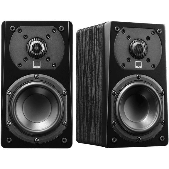 SVS Prime Satellite, Reference Speaker, 1" Aluminum Tweeter, 4.5" Midrange Driver - Pair - Black Ash