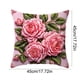 thumbnail image 3 of Fundas de almohada vintage con motivos florales y pájaros para el hogar, sala de estar, sofá, fundas de cojín estampadas con bordado simulado, artículos de decoración para el hogar, funda de almohada, 3 of 6