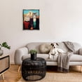 thumbnail image 3 of Stupell Industries Funny Classic Cat Painting Animals & Insects Painting Gray Floater Framed Canvas Art Print Wall Art, 25 x 31, 3 of 10