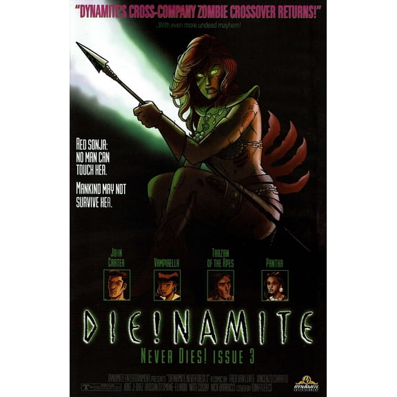 Die!Namite Never Dies! #3A VF ; Dynamite Comic Book