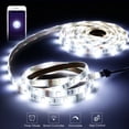thumbnail image 2 of TORCHSTAR 16.4ft LED Strip Light, UL Listed Power Supply for Decoration, DC 12V, Wifi Wireless Smart Phone App, Flexible 3000K Warm White - 6000K Daylight, IP65 Waterproof, 2 of 7