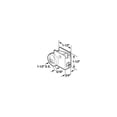 thumbnail image 3 of CRL D1531 1-1/2" Steel Sliding Glass Door Roller with 3/4" Wide Housing for Hollyview & Fullview Doors, 3 of 3