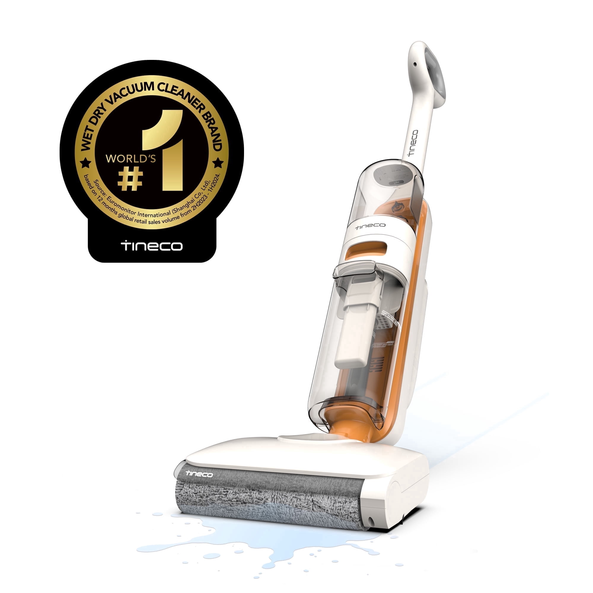 Tineco GO MAX Cordless Wet Dry Vacuum & Mop, 2-in-1 Self-Cleaning Floor Washer for Hardwood and Sealed Hard Floors