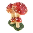 thumbnail image 2 of Décoration Statue de Jardin de Fées de Champignons et Figurines de Fées en Résine Jaune Rouge C, 2 of 10