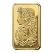 1 oz Gold Bar PAMP Suisse Lady Fortuna Veriscan Carbon Neutral (in Assay)