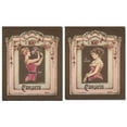 thumbnail image 1 of Classic Corsets; Lovely, Vintage French Pink Corset Signs; Two 11x14 Poster Prints, 1 of 1
