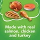 thumbnail image 2 of Purina Friskies Comida húmeda para gatos Paquete variado de paté Salmón Pavo y parrilla, 2 of 3