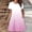 White, variant on Sakmal Womens Summer Dresses Crew Neck Mid-Length Blue with Pocket Loose Fit Gradient Short Sleeve Basic Shift Dress