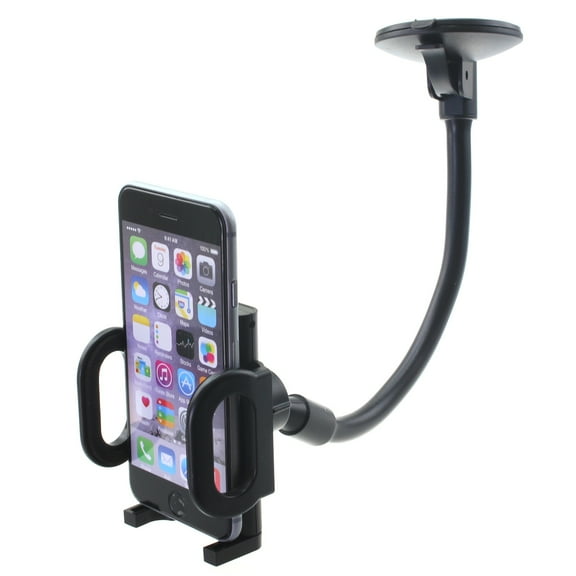 Dash Car Mount for Cricket Debut Smart/S3/S2/Flex - Windshield Holder Cradle Swivel Dock