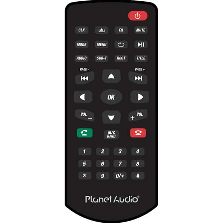 Planet Audio - 6.2" - Built-in Navigation - Bluetooth - In-Dash DVD Receiver - Black