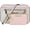 Powder Blush, variant on Michael Kors Jet Set Large Printed Logo Crossbody Bag With Matching Logo Coin Pouch Brown