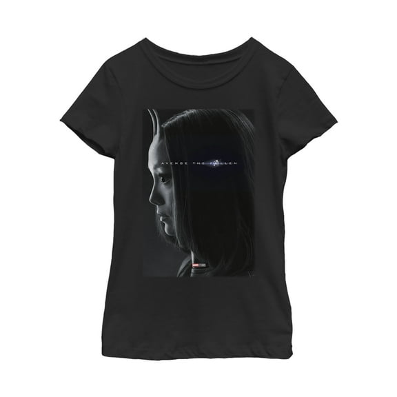 Girl's Marvel Avengers: Endgame Mantis Poster  Graphic Tee Black X Large