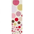 thumbnail image 2 of Safavieh  Handmade Children's Bubbles Ivory/ Pink N. Z. Wool Rug - 2'3" x 7', 2 of 4