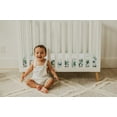 thumbnail image 6 of NODNAL Co. 3-Piece 160 Thread Count Leafy Cotton Bed Sheet Set, Mini Crib - Deep Pocket, 6 of 9
