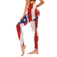 thumbnail image 1 of WILLBEST Leggings Estampados Del 4 de Julio Para Mujer, Para Yoga, Correr, Fitness, Cintura Alta, Para Gimnasio, Ropa Deportiva, Elásticos y Cómodos. Mediana, 1 of 4