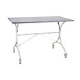 thumbnail image 1 of IMAX Table d'Appoint Galvanisée Corporation en Gris, 1 of 1