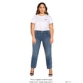 thumbnail image 5 of Levi's Women's 711 Figure-Hugging Mid Rise Stretch Skinny Jeans (Dark Wash, 8 Med (29x30)), 5 of 6