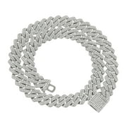 Punk Fashion Chain,Cuban Chain Necklace Dangling Curb Chain,Alloy Curb Chain Cuban Necklace Bracelet,Punk Fashion Cuban Chain Gold,cool cuban chain bracelet for men 20inch Color