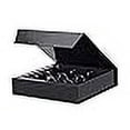 thumbnail image 3 of BAKIPACK 6 Truffle Boxes, Chocolates Boxes, Black Truffle Gift Boxes Packaging with 9-Piece Plastics Tray, Magnetic Closure Lid 5.7x5.7x1.3 Inches, 3 of 4