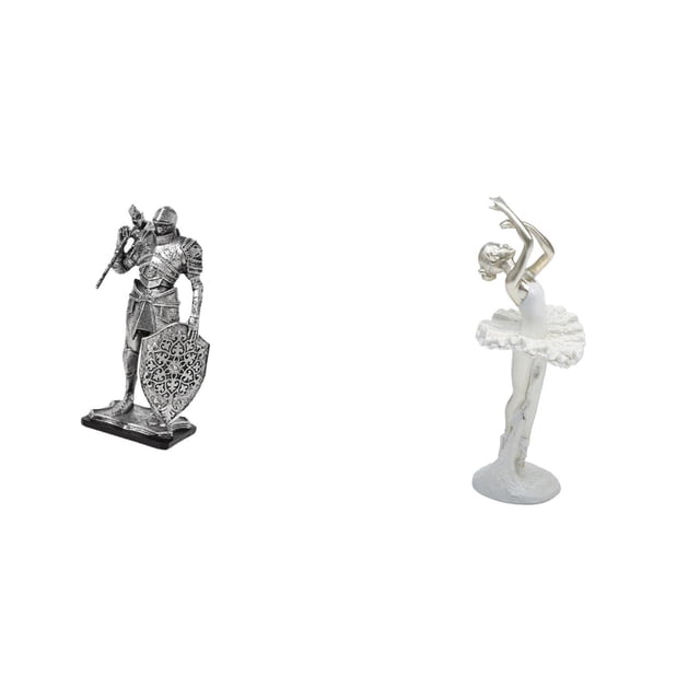 Figura de escritorio,Estatua de caballero,estatuilla,escultura,artesanía,decoración de escritorio,Arte coleccionable decorativo para la decoración del hogar y la oficina,Figura de