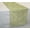 Sage Green, variant on Faux Burlap Table Runner by Penny's Needful Things (6 Feet Long - STRAIGHT) (Orange)
