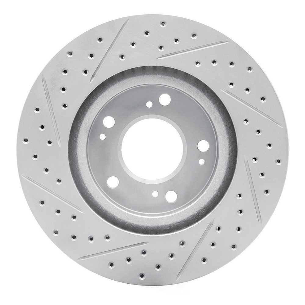 Dynamic Friction Company 830-72037R DFC Geoperformance Rotor - Drilled and Slotted