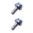 thumbnail image 4 of Wisewang 6 PCS Water Cooling Two-Touch Fitting G1/4 Thread Barb Connector for PC Water Cooling System Accessory for Tube Barb Fitting No.03 2Set, 4 of 6