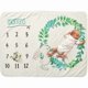 thumbnail image 1 of Flannel Baby Milestone Blanket Super Soft 28-40 Inch for Girls and Boys Floral Wings, 1 of 2