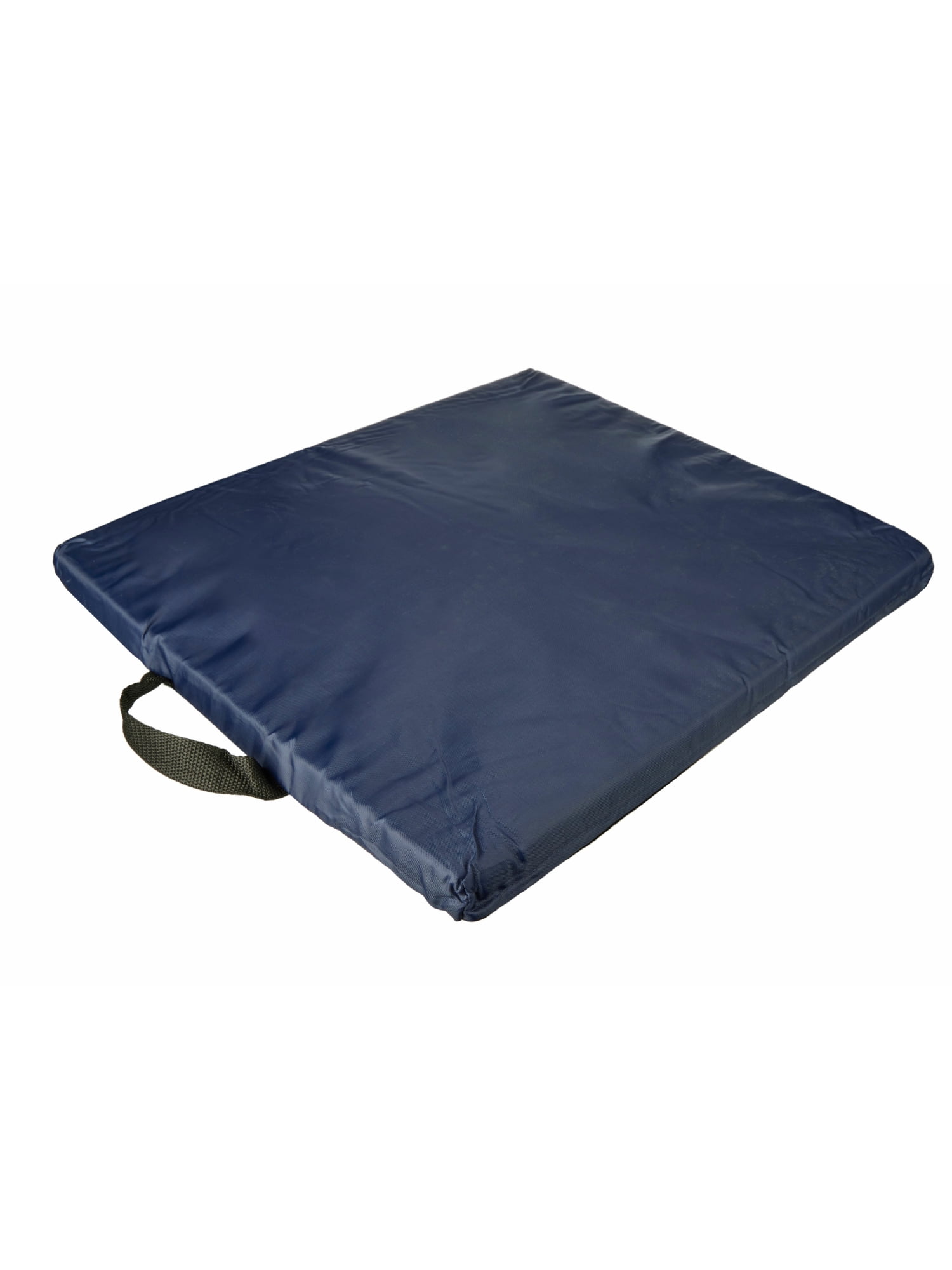 Gel Wheelchair Cushion with Removable Cover, 16x20x2 Navy Color