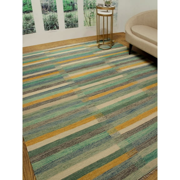 Winchester Omid Beige/Green Rug, 8'2" x 9'8"