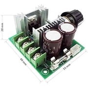 Treedix 2pcs12V~40V 10A PWM DC Motor Speed Control Switch Controller Voltage Regulator Dimmer