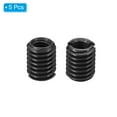 thumbnail image 3 of Uxcell 45# Carbon Steel Threaded Repair Insert Nut, 5pcs M5x0.8 to M8x1.25 Thread Sleeve Reducing Nut Adapter 10mm, 3 of 6