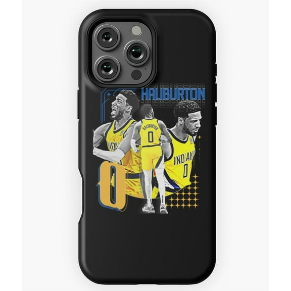 Tyrese Haliburton Basketball Player M3454 Phone Case for iPhone 17 16 15 14 13 12 11 Pro Max