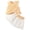 Yellow, variant on WIBACKER 3M-3Y Toddler Baby Girl Plaid Shirt Soft Ruffled Tank Top Lace Skirt with Bow Summer Infant Outfits Set