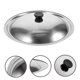 thumbnail image 5 of KALLORY Universal Para Sartén De Acero Inoxidable Plata Resistente Y Fácil De Limpiar Para Cocina, 5 of 7
