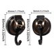 thumbnail image 2 of Bathroom Kitchen Heavy Duty Vacuum Suction Cup Hooks Reusable Towel Holder Free Punching Wall Type Seamless Strong Hook Suction, 2 of 10